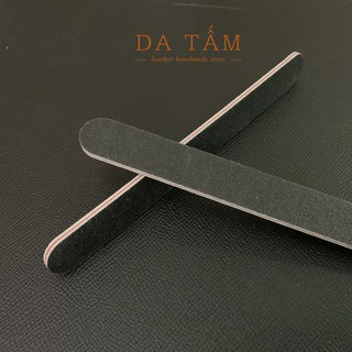 Thanh giấy nhám đánh cạnh 2 mặt trà mịn và thô