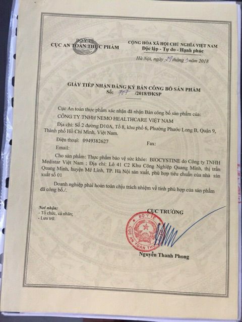 BIOCYSTINE viên uống đẹp da đẹp tóc | BigBuy360 - bigbuy360.vn