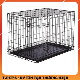 Chuồng chó chuồng mèo gấp gọn sơn tĩnh điện