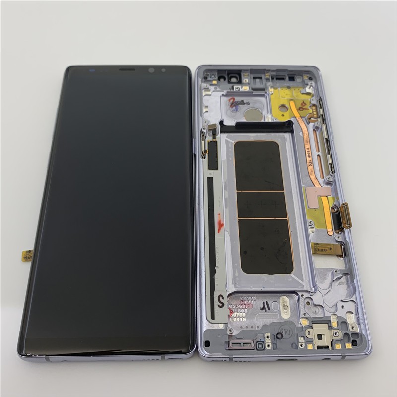 Dành Cho Samsung Galaxy NOTE 8 LCD N950A N950U N950F N950V Lắp Ráp Màn Hình Cảm Ứng Với Chấm Đen AMO
