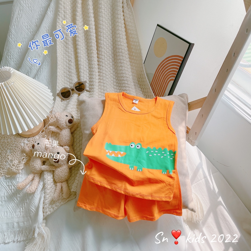 Bộ đũi cao cấp cho bé trai 8-20kg