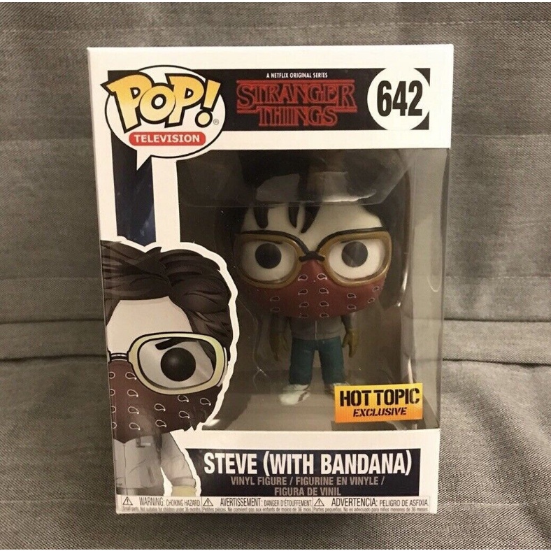 Funko Pop Nhân Vật Phim Stranger Things 922# Robin 642# Steve 828# Quà Tặng Đồ Chơi Sưu Tầm Dustin