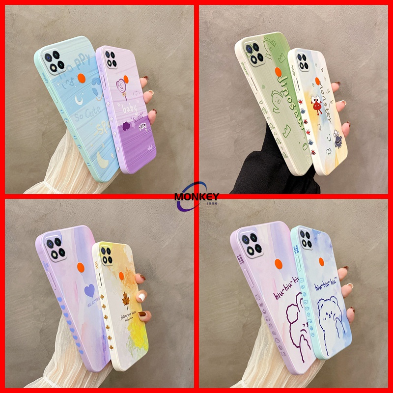 ốp lưng Redmi 9C ốp lưng Redmi 10A Ốp Điện Thoại tpu Dẻo Họa Tiết Hoạt Hình Dễ Thương Chống Trầy Cho Redmi 9C 10A