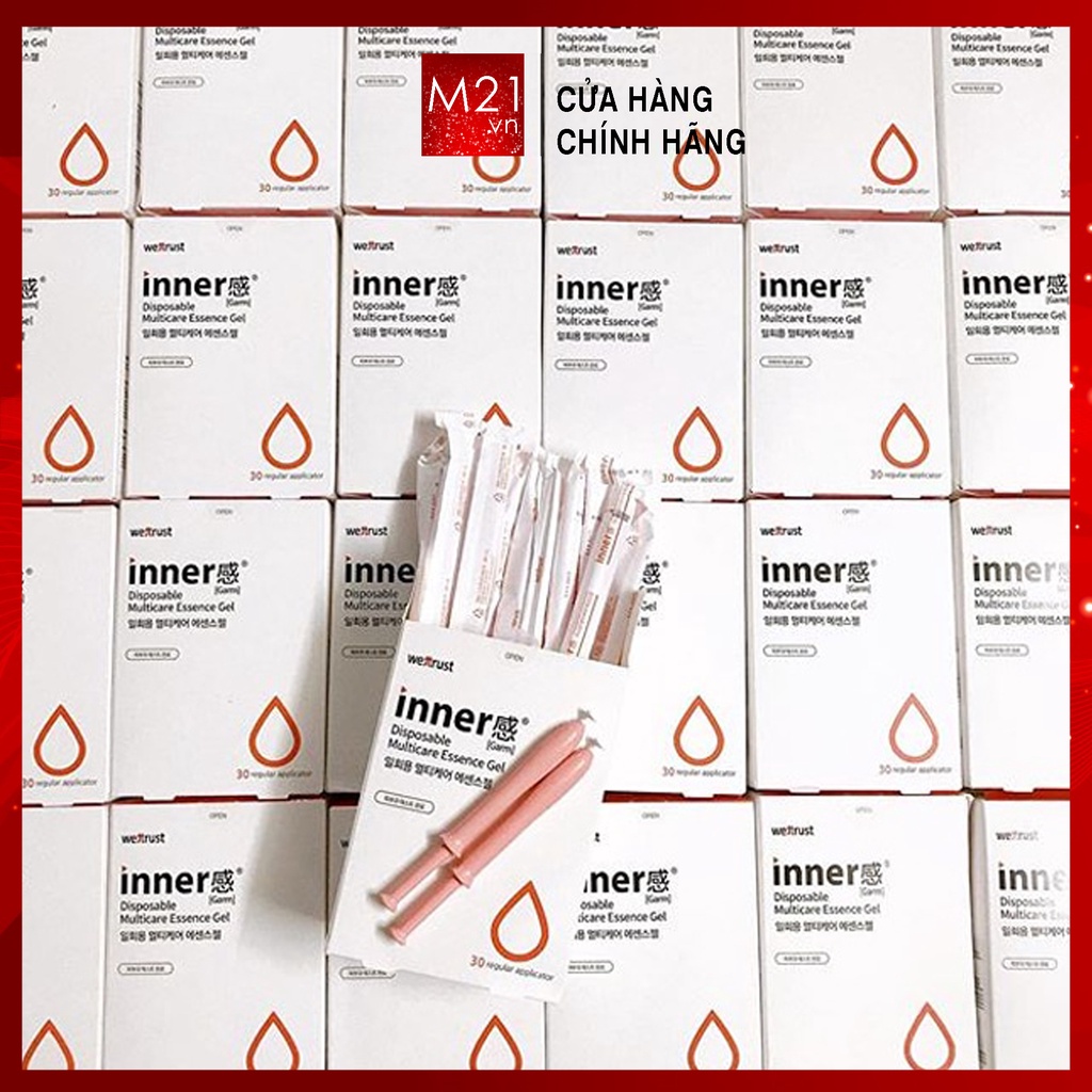 Đũa thần INNER Gel phụ khoa vệ sinh phụ nữ se khít làm hồng vùng kín Hàn Quốc 2ml