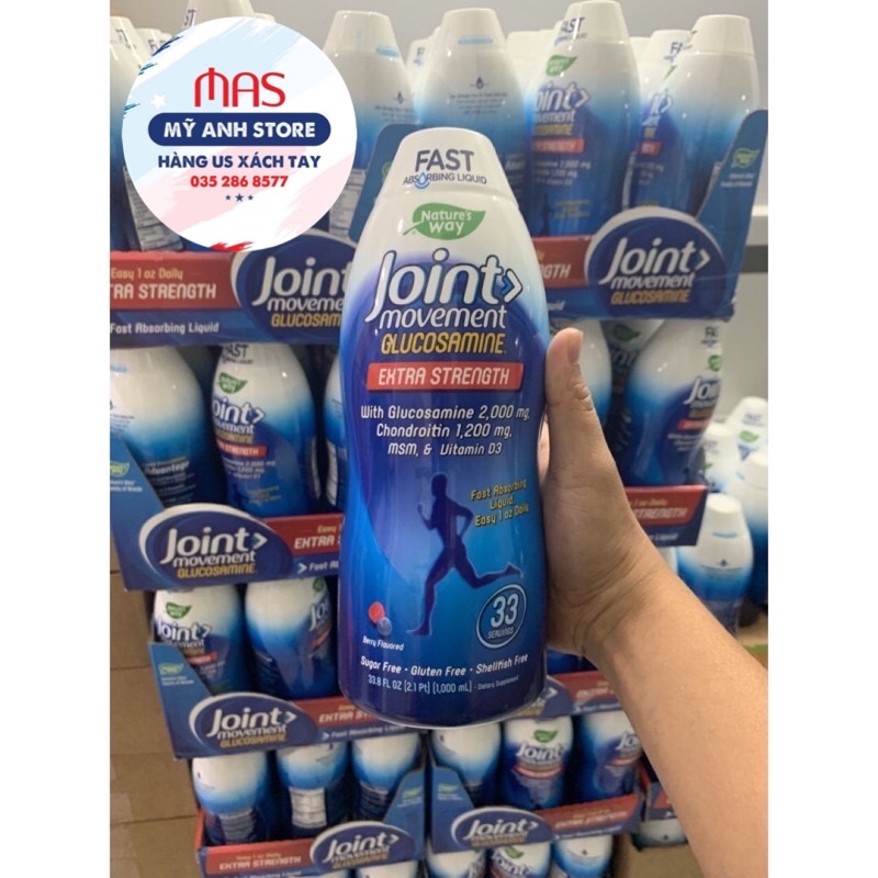 2024 ] Nước uống bổ xương khớp Joint Movement Glucosamine 1000ml của Mỹ