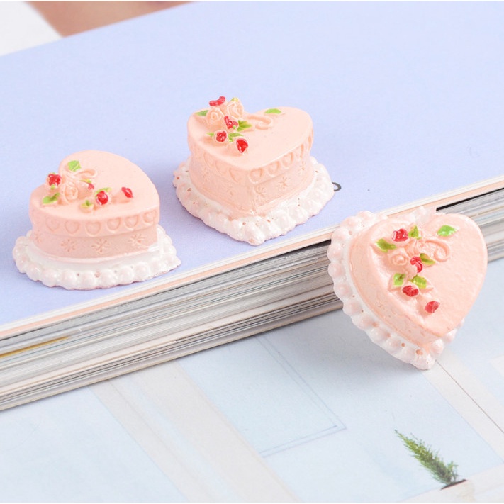 Mô hình bánh sinh nhật / Charm slime/ Bánh kem