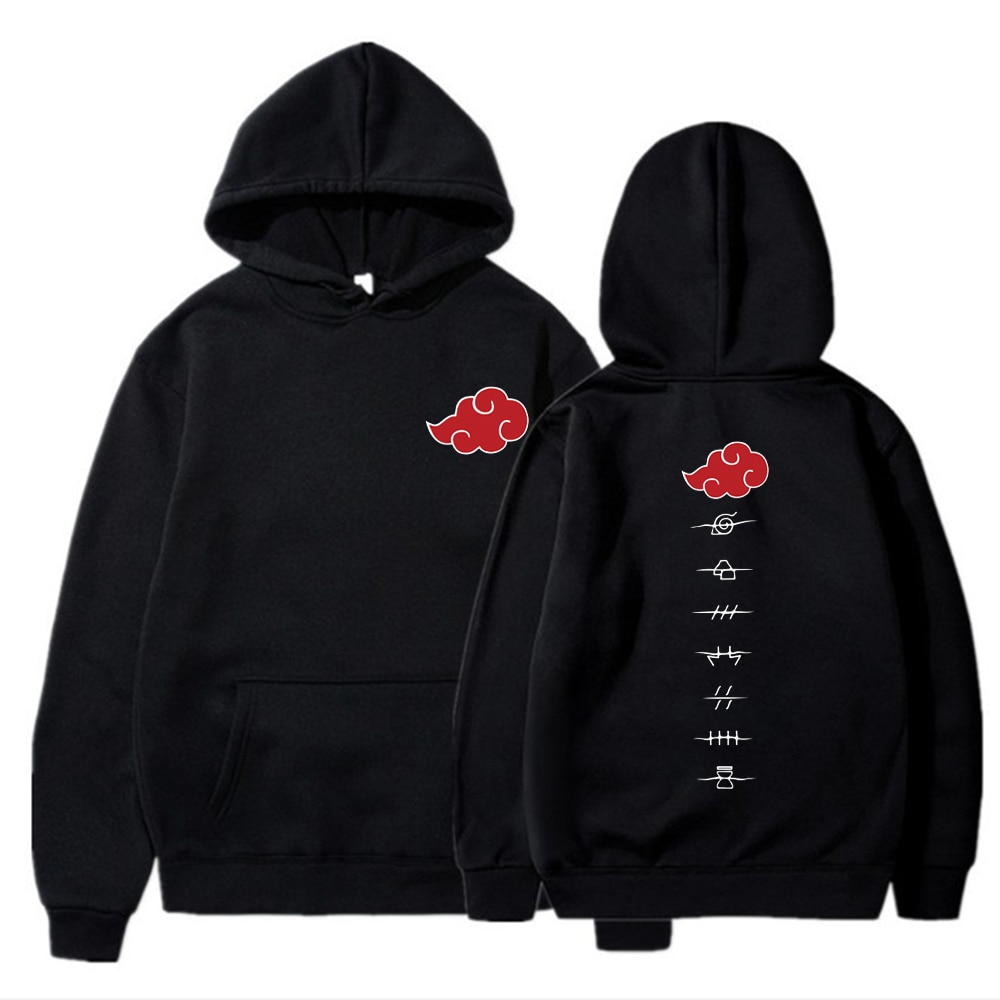 Áo Hoodie Cosplay Nhân Vật Uzumaki Akatsuki Itachi Uhachi Phim Naruto 2021