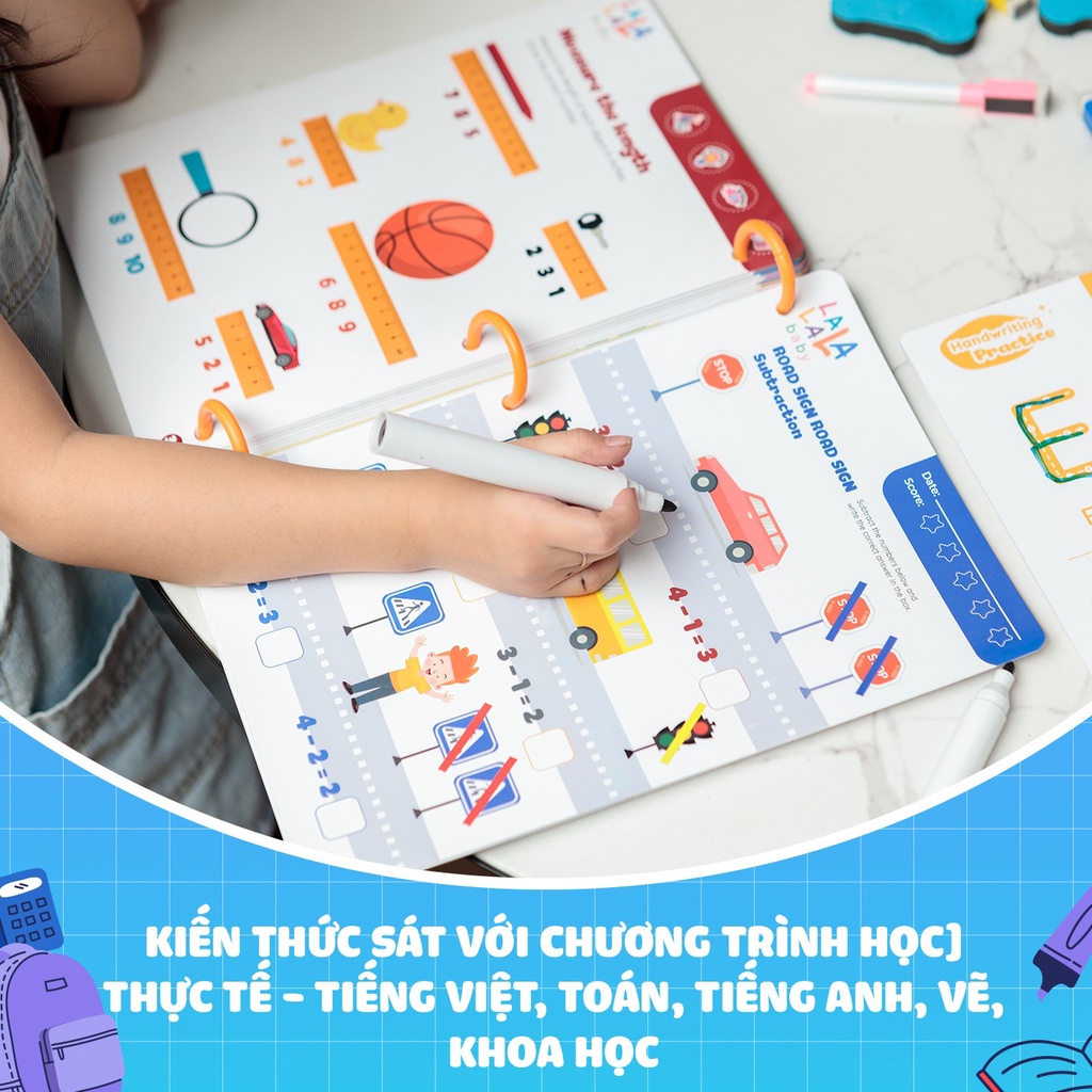 Tập Tô, Viết Thông Minh Cho Bé- Xuất Xứ Việt Nam- 68 trang TẶNG BÚT VÀ MÚT XOÁ