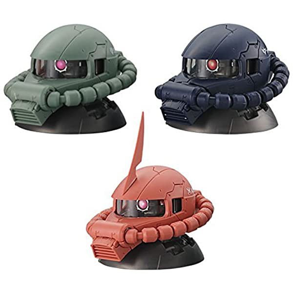 mô hình head zaku set 1