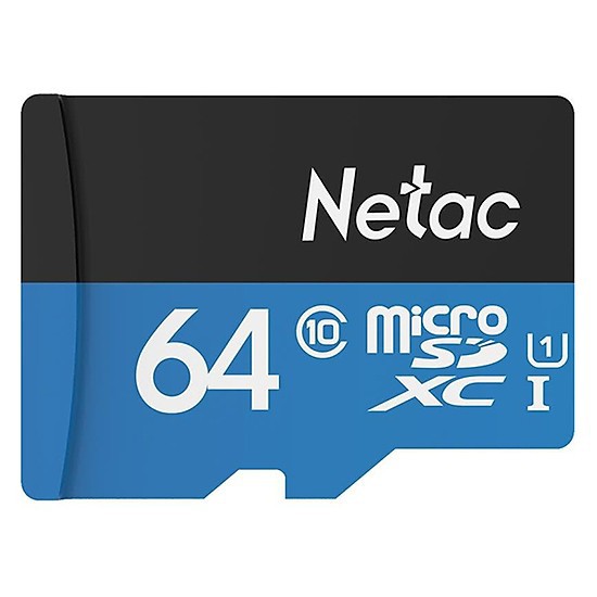 Thẻ nhớ microSD NETAC 32GB, 64GB, 128GB class 10 - Bảo hành 5 năm - Chuyên dụng cho camera và điện thoại