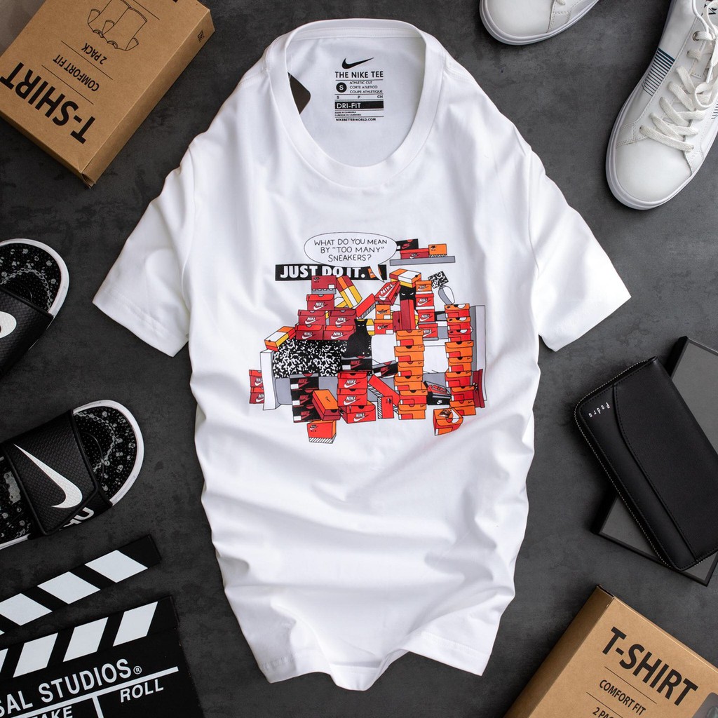 Áo Thun NICE Nam Nữ Chính Hãng 100% Cotton Họa Tiết 01