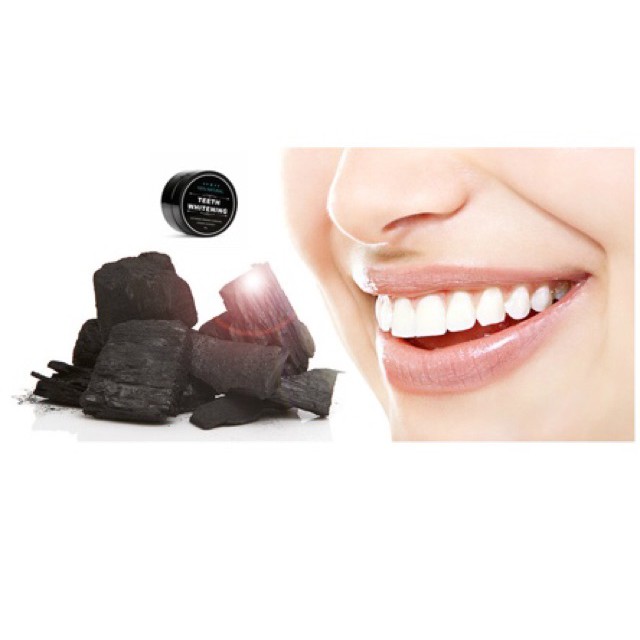 BỘT TRẮNG RĂNG THAN TRE HOẠT TÍNH 100% NATURAL TEETH WHITENING