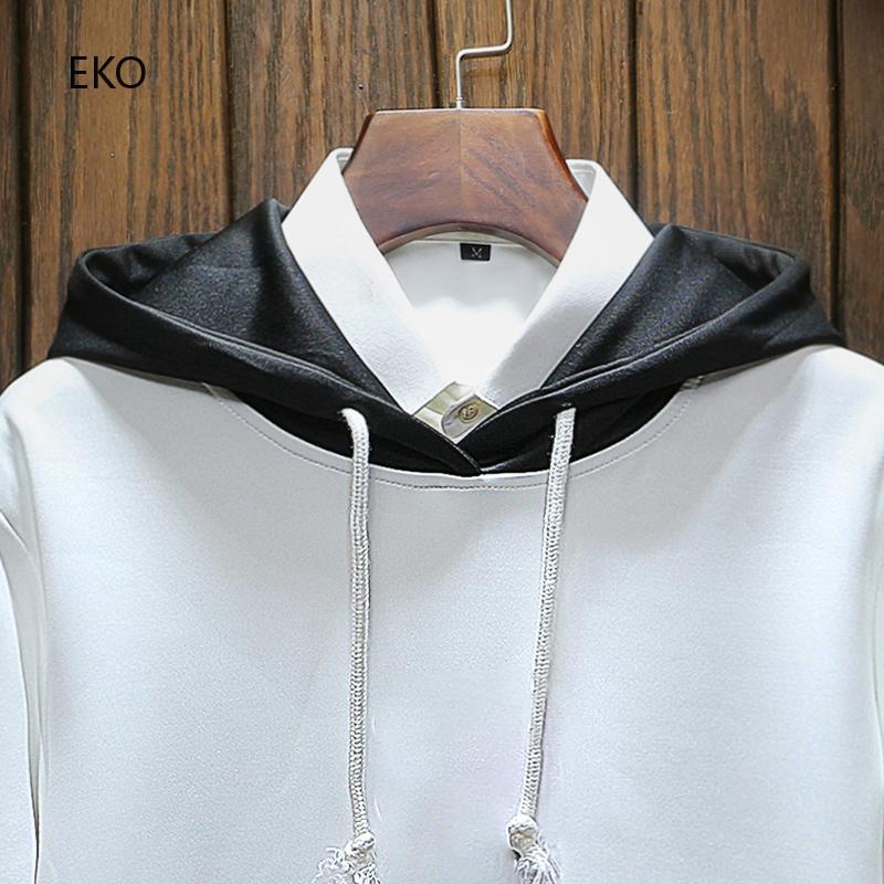 outerwear Lovers Sweatshirt Big Size  personalized men's clothing Pocket Sport Casual Pullover Hoodies