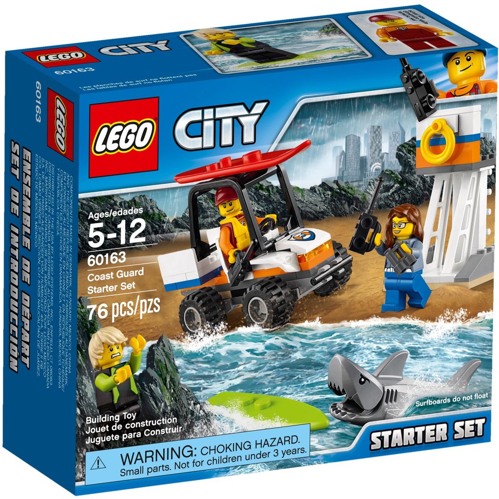 LEGO 60163 City - Bộ Cứu Hộ Biển Khởi Đầu