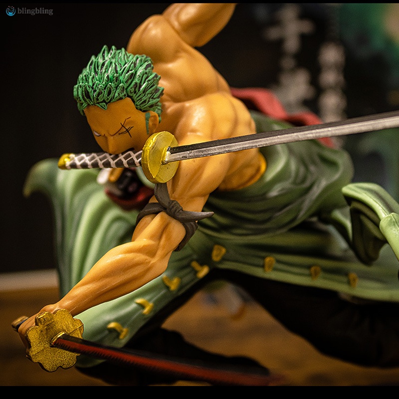 One Piece Anime PVC Figure Zoro Three Thousand World Sanzensekai Action Figure Model Toy Gift for Kid Adult