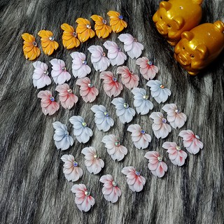 Hoa nửa - hoa bột đính móng hn85