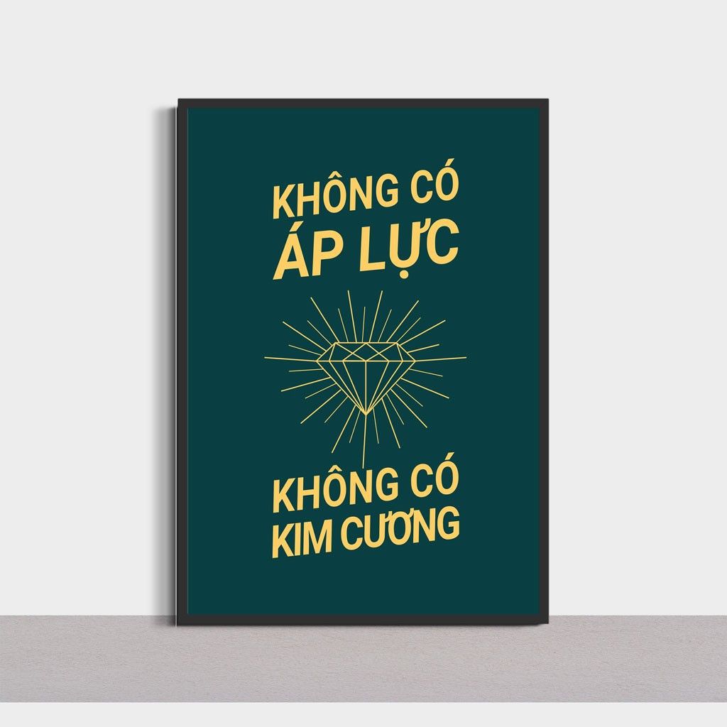 🔥Hot Deal🔥  15 Tranh Động Lực - Tranh Slogan Trang Trí Văn Phòng - Nhận Thiết Kế Tranh Canvas Theo Yêu Cầu CV-052