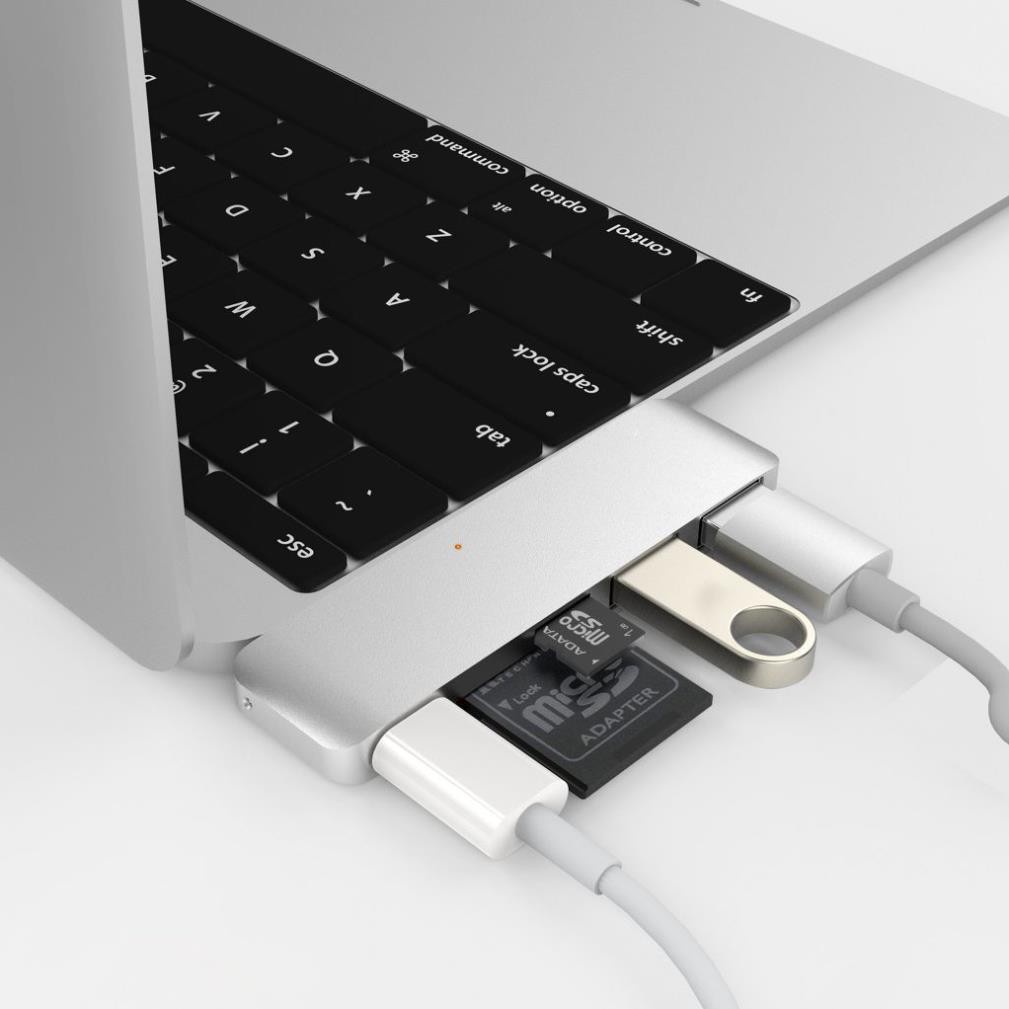 [Mã ELMS4 giảm 7% đơn 500K] [Mã ELMS4 giảm 7% đơn 500K] Cổng Chuyển HyperDrive 5-in-1 USB-C Hub (GN21B)