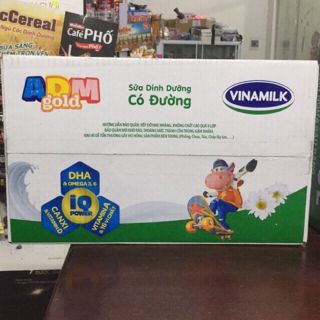 [Mẫu Mới] Sữa Tươi Tiệt Trùng ADM Gold Có Đường 180ml thùng 48 Hộp
..