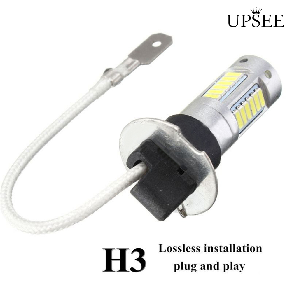 Đèn Led H3 4014 30smd Phá Sương Mù Siêu Sáng Cho Xe Hơi