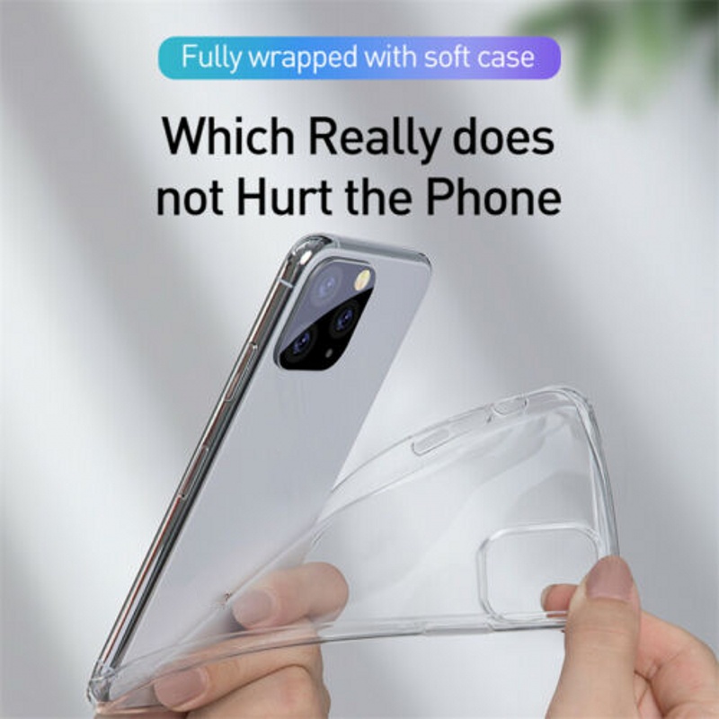 Ốp điện thoại TPU trong suốt dành cho iPhone 11 Pro Max