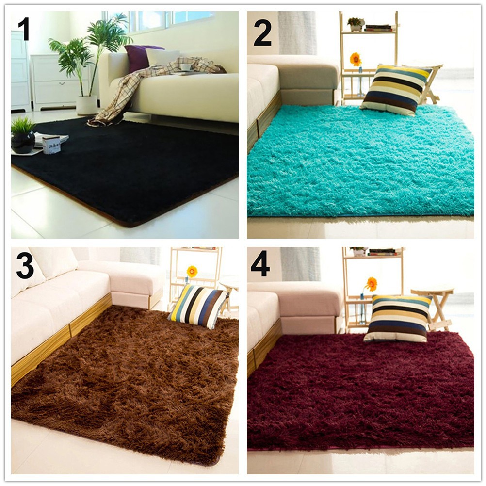 Thảm trải chất liệu lông nhung mềm chống trơn trượt