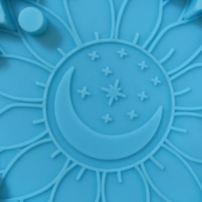 Khuôn Silicone Hình Hoa Hướng Dương Làm Móc Khóa DIY