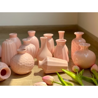 [Hot hitI] LỌ HOA MINI - bình hoa hồng decor cực dễ thương cho chị em (mẫu ngẫu nhiên mua 10 tặng 1)