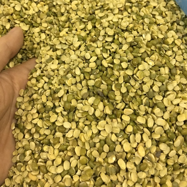 Đỗ xanh quê nguyên vỏ loại 1KG HÚT CHÂN KHÔNG ( Bao thơm, ngon,bở)