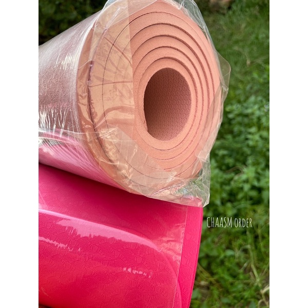 CHÍNH HÃNG -Thảm tập yoga/ gym TPE LiNing dùng 2 mặt chống trơn trượt tốt nhất