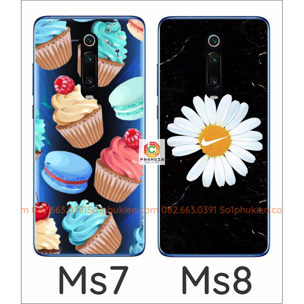 Ốp lưng Xiaomi Mi 9T / 9T Pro / K20 / K20 pro dẻo trong in hình ( Phần 1)