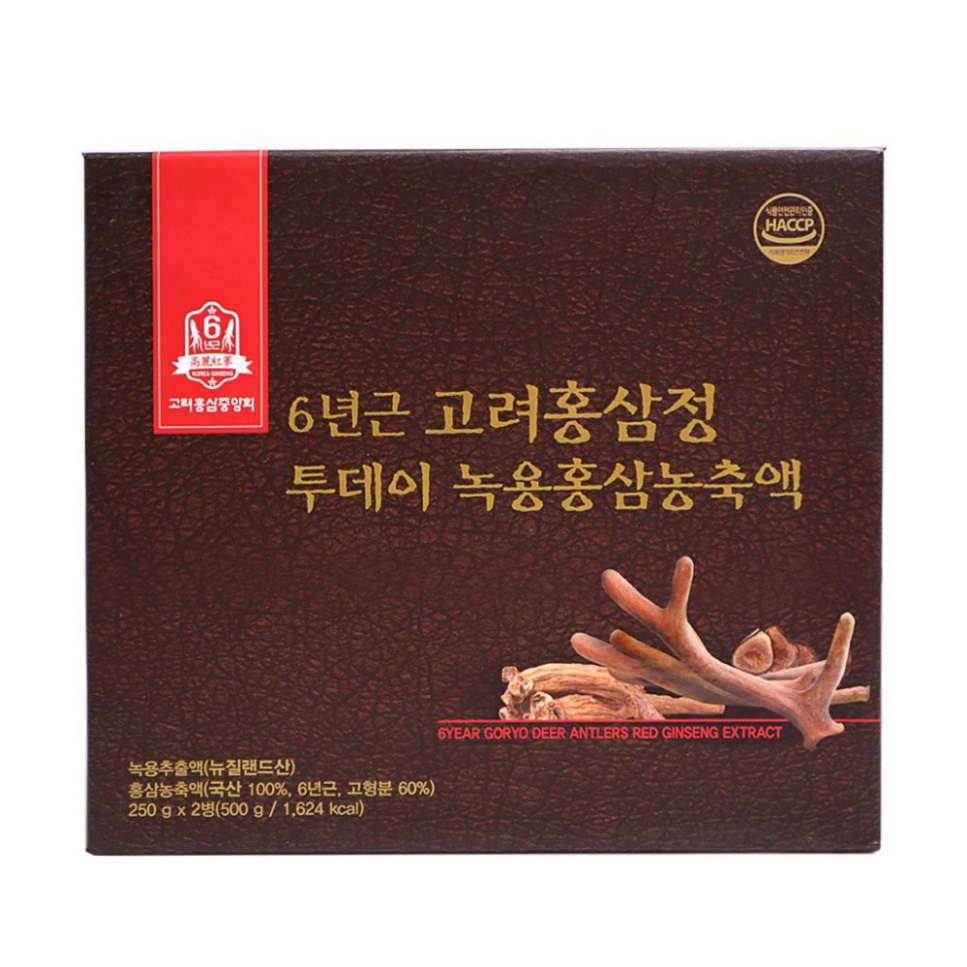 Cao Hồng Sâm Nhung Hươu Hàn Quốc, Hộp 2 Lọ