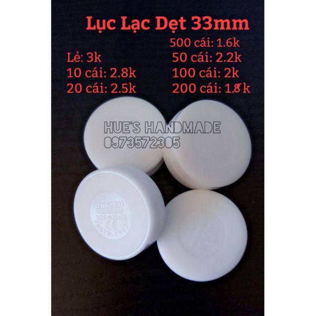 Lục Lạc Dẹt 33mm Lục Lạc Hộp