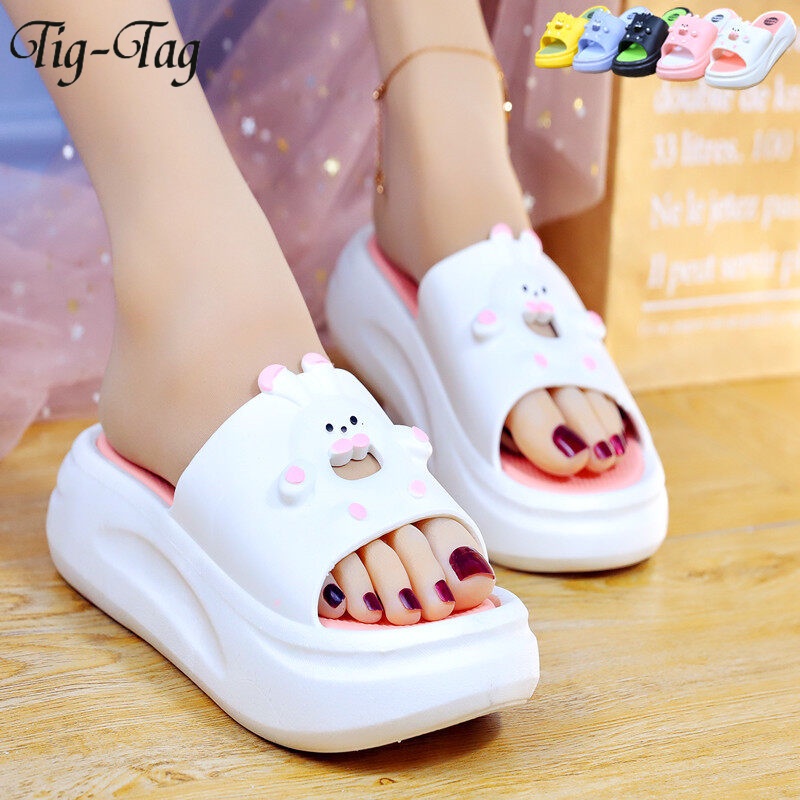 Xăng đan Đế Dày Chống Trượt Họa Tiết Hoạt Hình Thời Trang 2022 FT2468