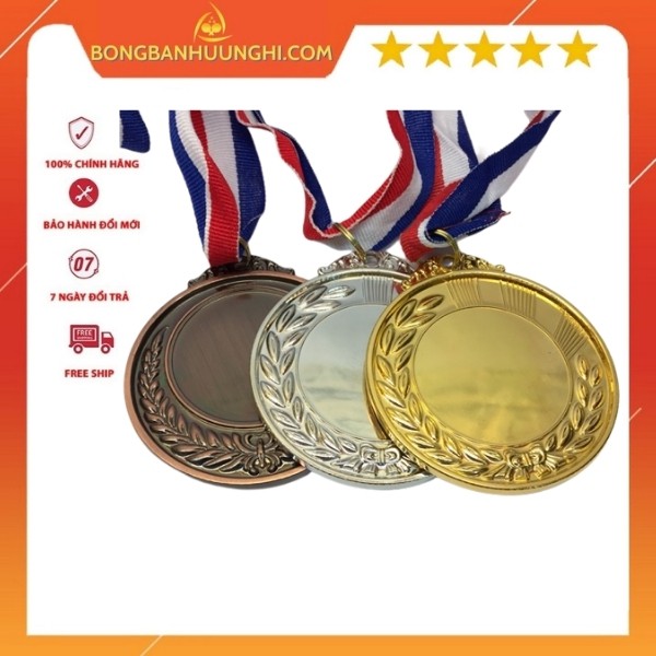 Huy Chương 2021 Vàng Bạc Đồng Thể Thao Chất Lượng Cao Mạ Màu Sáng