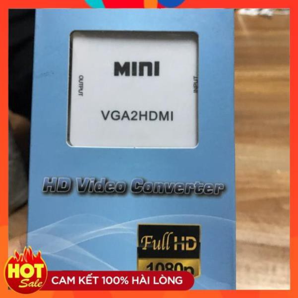 [Chính Hãng] Bộ chuyển tín hiệu Vga sang hdmi nhựa