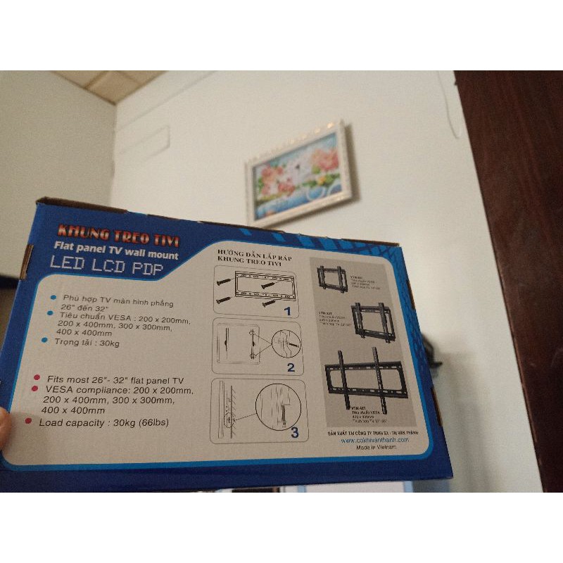Xả Kho Bộ Khung Gắn Tivi Lên Tường Cho Tivi 26"-32"