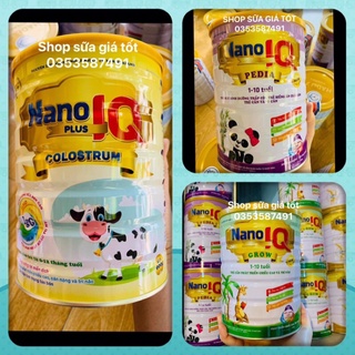 Sữa nano iq colostrum/pedia/chiều cao[FREESHIP] loại 900g. tích điểm tặng quà