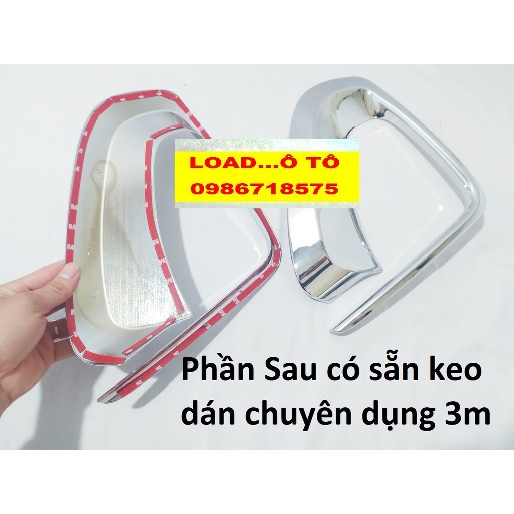 Bộ Ốp Đèn Gầm Fortuner 2017-2019,2020 Mạ Crom Cao Cấp