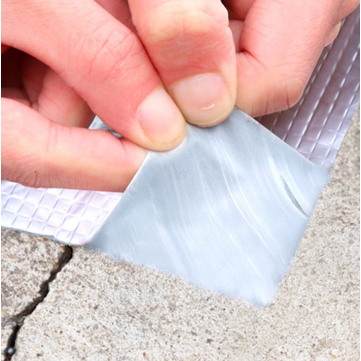 Băng keo dán chống thấm - Dán được mọi bề mặt , nhựa , gạch, tường , tôn ( cuộn 5m, bản 5cm)