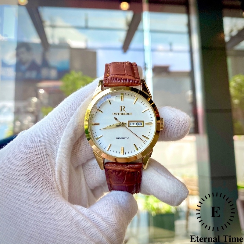 Đồng Hồ Nam Ontheedge Automatic DHN003 Dây Da Cao Cấp | BigBuy360 - bigbuy360.vn