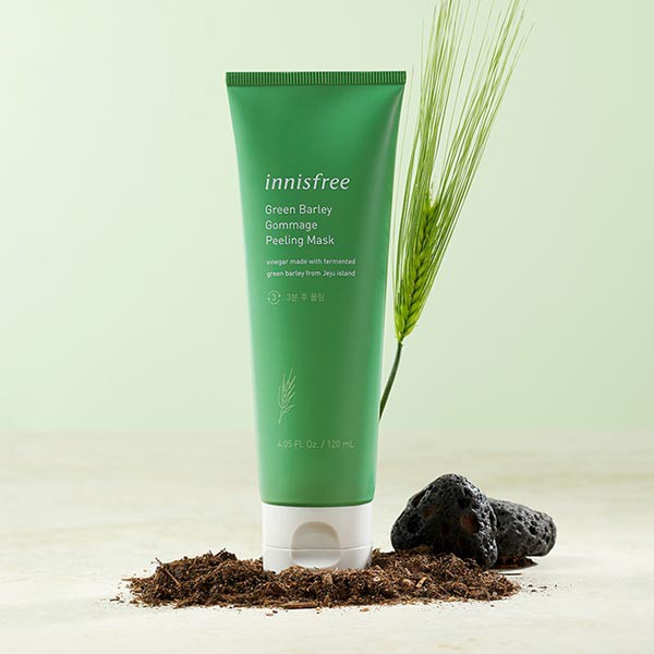 Mặt nạ tẩy tế bào chết Innisfree Green Barley Gommege Peeling Mask 120ml