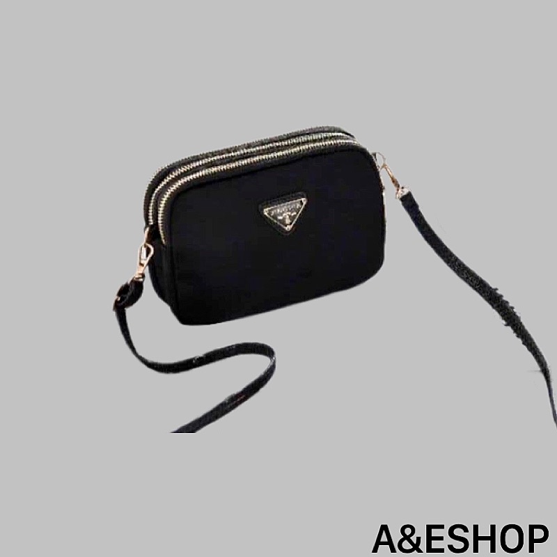 Túi Xách Nữ Mini Nhỏ Gọn Vải Dù Đeo Chéo Đựng Điện Thoại -A&ESHOP 89070