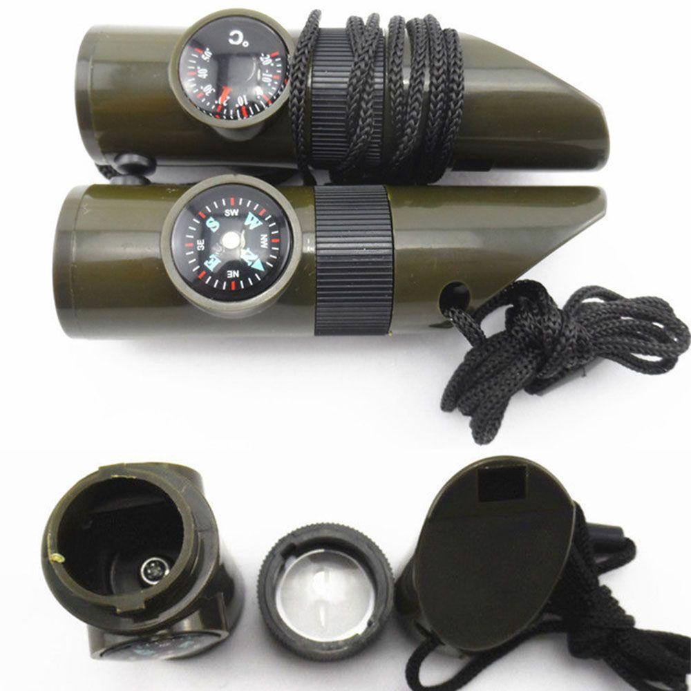 Hàng Mới Về Còi Sinh Tồn Kiêm Đèn Pin 7 Trong 1 Đa Năng