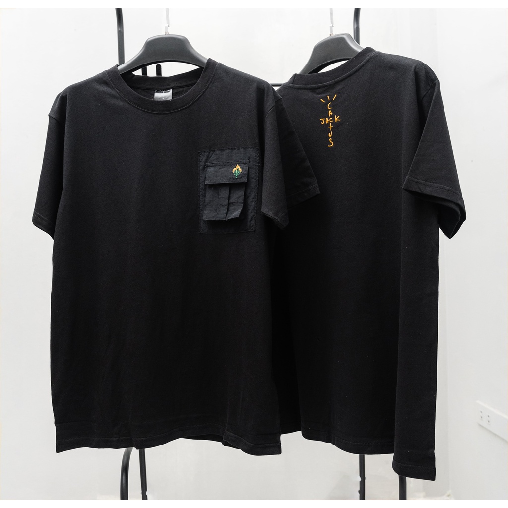 Áo thun TLS tay lỡ CACTUS JACK unisex phông form rộng oversize chất liệu cotton thời trang nam nữ
