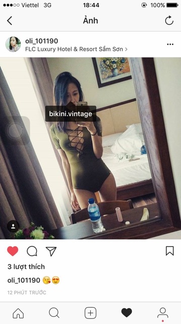 Bộ liền cộc tay rêu hàng thiết kế cao cấp 2 lớp | BigBuy360 - bigbuy360.vn