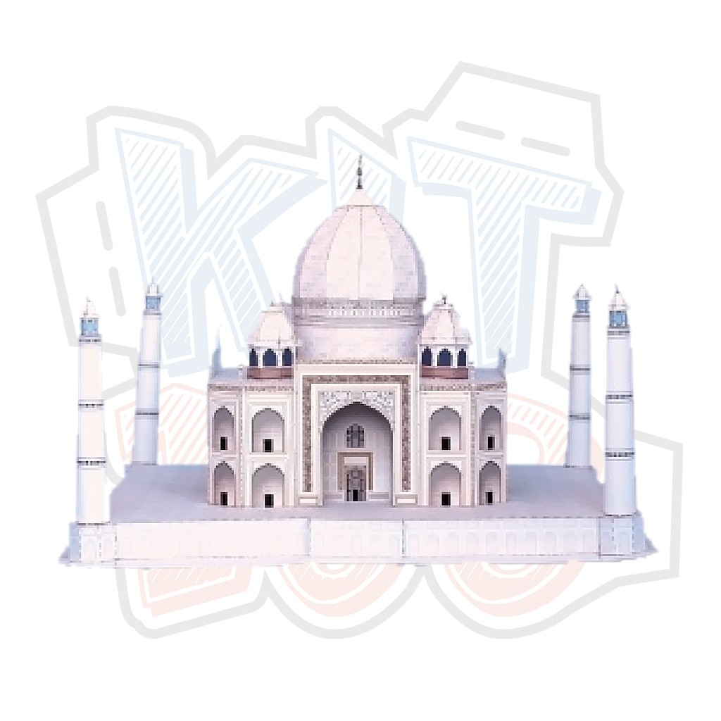 Mô hình giấy kiến trúc Lăng mộ Taj Mahal - India