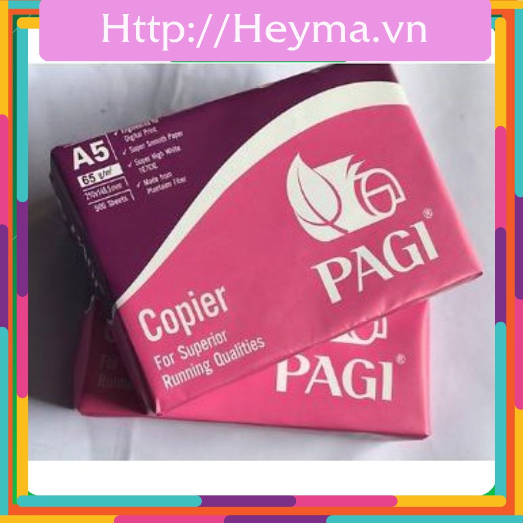 Giấy in A5 PAGI ĐL 65 msg