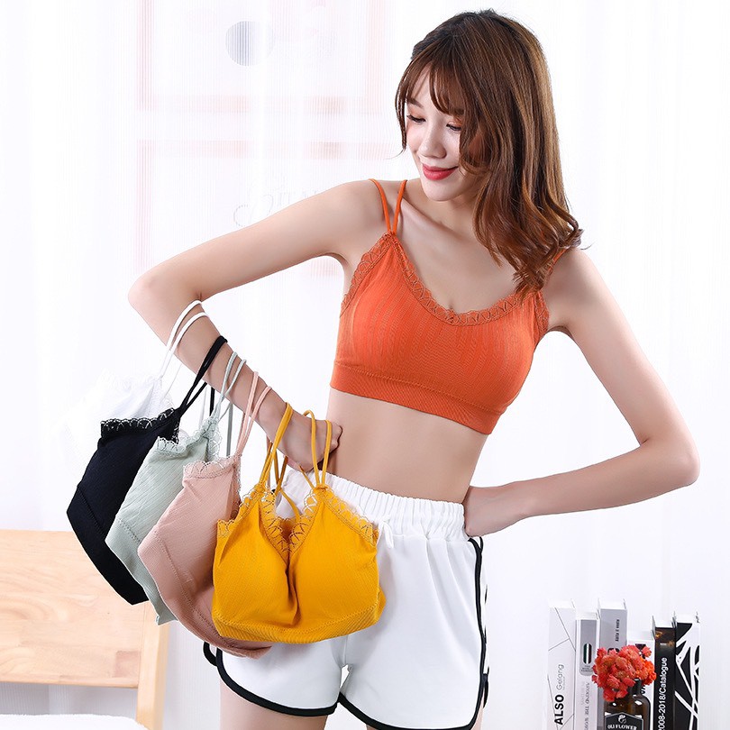 A17- Áp Bra Gym Hai Dây co dãn siêu tốt mới nhất 2020 nhiều màu [6 màu] | BigBuy360 - bigbuy360.vn