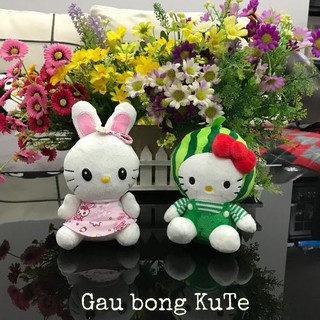 Gấu bông mèo Kitty móc khoá